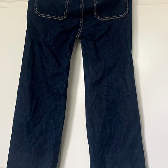 Old Navy High Rise Baggy Wide Leg Elastic Waist Jeans Size XL (12) - Picture 9 of 11